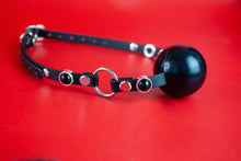 Load image into Gallery viewer, Black Onyx Ball Gag