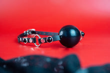 Load image into Gallery viewer, Black Onyx Ball Gag