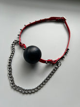 Load image into Gallery viewer, Spiked Ball Gag Harness