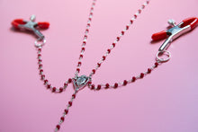 Load image into Gallery viewer, Unholy Rosary Nipple Clamps