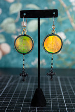 Load image into Gallery viewer, Holographic Holy Earrings

